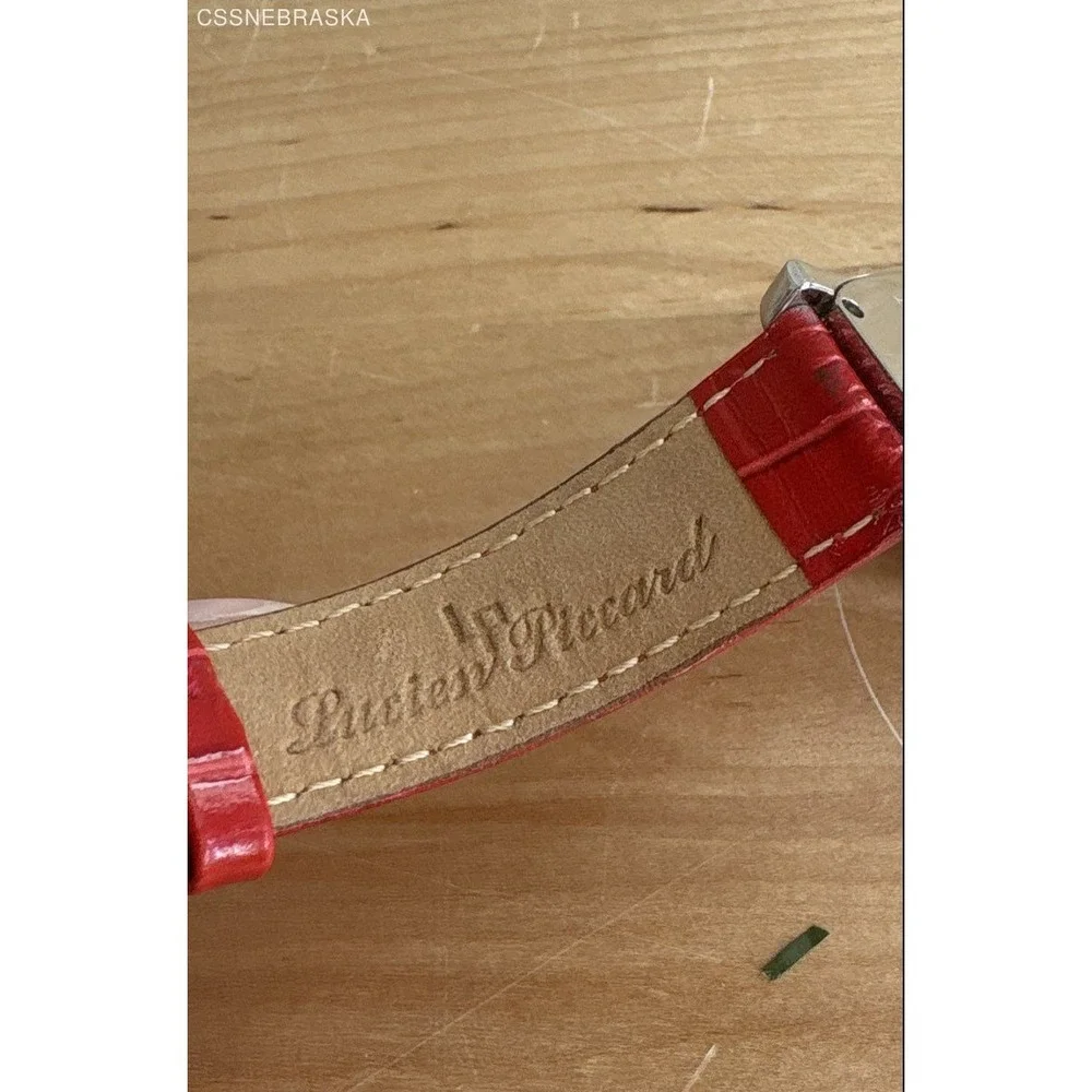 Lucien Piccard RED Women's‎ Watch Diamond Settings M9450RD